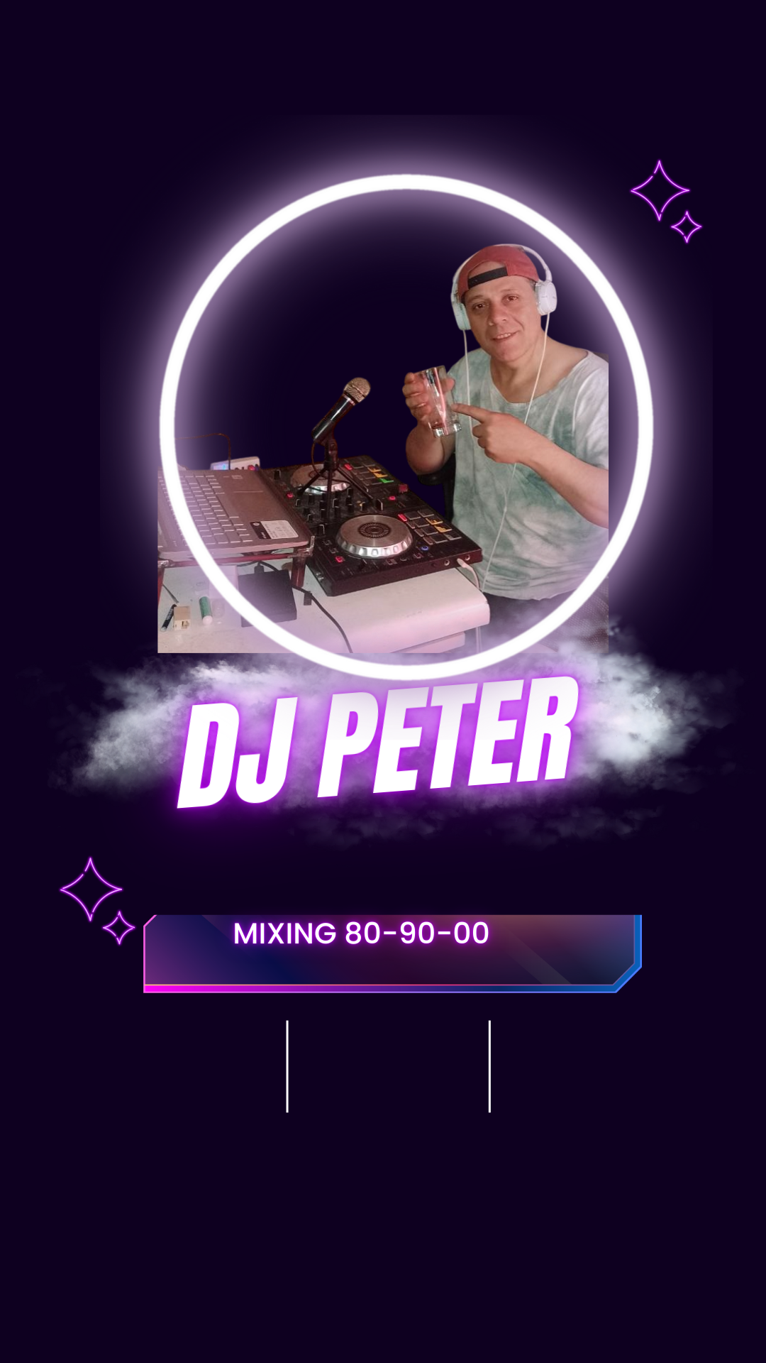 Purple and Pink Gradient Modern Neon DJ Party Instagram Story (6)